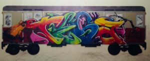 Graffiti-Workshop (Foto: © Sparkassenarena)